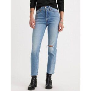 Levi's Wedgie Straight Vintage Inspired Jean In Night Sight Size 25 x 28